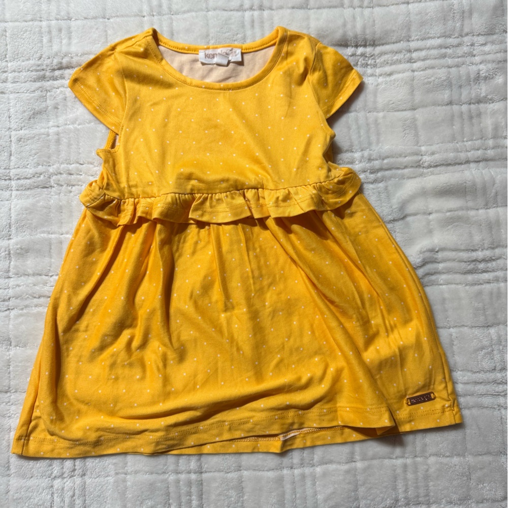 Yellow Polka Dot Dress